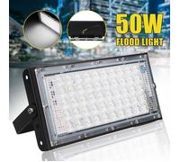 TEMPSA Lampe Eclairage LED Intérieur Extérieur Jardin Travail Projecteur D'éclairage Étanche IP66 Spotlight Réflecteur Blanc Froid