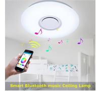 TEMPSA Lustre Moderne LED 172SMD - 24 W - Bluetooth - 40 cm