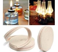TEMPSA Mèche plate Coton Lanterne lampe à pétrole Wick 20mm Largeur 4.5M Longue