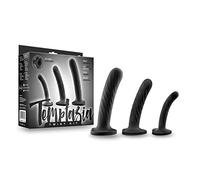 Blush Temptasia Twist Kit Set of Three lot de plugs anaux black