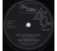 TEMPTATIONS - Ain't Too Proud To Beg / Ball Of Confusion (That's What The World Is Today) - Temptations 7" 45
