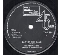 TEMPTATIONS - LAW OF THE LAND 7 INCH (7" VINYL 45) UK TAMLA MOTOWN 1973