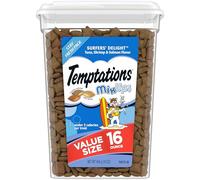Temptations MixUps Friandises croustillantes et Douces pour Chat Saveur Surfer's Delight Pot de 473,6 g
