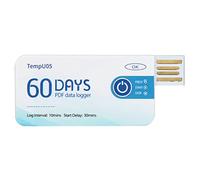 Tempu05 Enregistreur De TempéRature Usb Jetable Avec 10000 Lectures,Enregistreur De DonnéEs De Haute PréCision Enregistreur Avec Le Rapport Pdf/Csv,Pour Surveillance Des Aliments,MéDicaments
