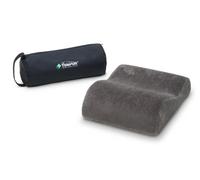 Tempur Coussin de voyage couleur gris 25 x 31 x 10/7 cm avec housse