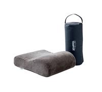 TEMPUR Coussin de Voyage Ergonomique en Mousse à mémoire de Forme avec Sac de Transport Anthracite 25 x 31 x 10/7 cm