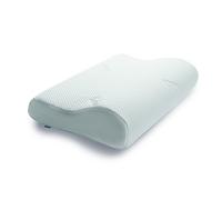 TEMPUR Oreiller de Sommeil Original en Mousse à mémoire de Forme, Oreiller Cervical Ergonomique pour dormeurs sur Le côté et sur Le Dos, Sensation Ferme, Taille L (50 x 31 x 11.5/8.5 cm), Blanc