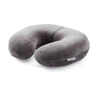 TEMPUR Oreiller de Voyage Transit, 30 x 28 x 8 cm, Anthracite | Oreiller cervical TEMPUR®, viscoélastique, confortable, idéal pour bus, train, voiture ou avion.