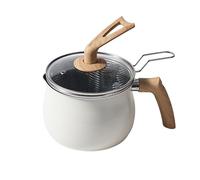 Tempura - Petite friteuse japonaise antiadhésive avec poignée facile à saisir, design anti-fuite pour la cuisine à la maison, parfaite pour tempura, frites, poisson et poulet