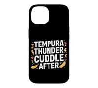 Tempura Thunder, Cuddle After. Cute Sushi Coque pour iPhone 14