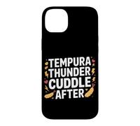 Tempura Thunder, Cuddle After. Cute Sushi Coque pour iPhone 14 Plus