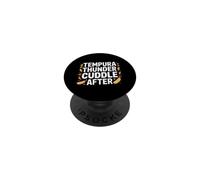 Tempura Thunder, Cuddle After. Cute Sushi PopSockets PopGrip Adhésif