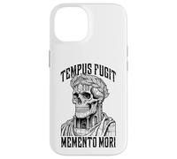 Tempus Fugit Memento Mori Stoïque Empereur Romain Crâne Stoïcisme Coque pour iPhone 14