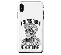 Tempus Fugit Memento Mori Stoïque Empereur Romain Crâne Stoïcisme Coque pour iPhone XS Max