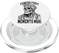 Tempus Fugit Memento Mori Stoïque Empereur Romain Crâne Stoïcisme PopSockets PopGrip pour MagSafe