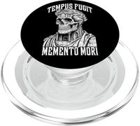Tempus Fugit Memento Mori Stoïque Empereur Romain Crâne Stoïcisme PopSockets PopGrip pour MagSafe