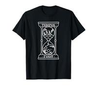 Tempus Fugit Time Flies Tatouage traditionnel américain T-Shirt
