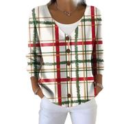 TEMU Cardigan de Noël, automne et hiver Eurocode 3D Impression numérique pour femme, Couleur 10#, M