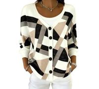 TEMU Cardigan de Noël, automne et hiver Eurocode 3D Impression numérique pour femme, N°4, 4XL