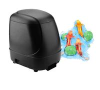 TEMU-SC 10L Fish Feeder, Pond Feeder, Distributeur Nourriture Poisson Bassin Exterieur, Distributeur de Nourriture pour Poisson(alimenté par Batterie)