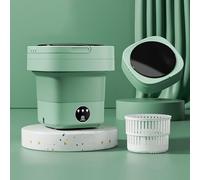 TEMU-SC 12L Mini machine à laver portable, Mini lave linge portable pour les vêtements de bébé, les sous-vêtements ou les petits articles, Dortoir, Camping[Classe énergétique A]