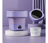 TEMU-SC 12L Mini machine à laver portable, Mini lave linge portable pour les vêtements de bébé, les sous-vêtements ou les petits articles, Dortoir, Camping