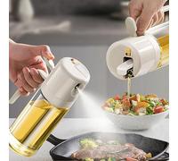 TEMU-SC 550ml Glass Vaporisateur huile cuisine, Verre Spray huile d'olive, Spray/dumping pour la cuisine, le barbecue, la cuisson, le barbecue, la cuisson, la salade