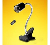 TEMU-SC Support de lampe pour reptile, Exoterra Dome Fixture Eclairage en aluminium pour Reptile/Amphibien Taille(EU plug)(sans ampoule)