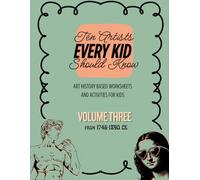 Ten Artists Every Kid Should Know: Volume Three: Art History Based Worksheets and Activities for Kids: Volume Two: 1746-1890 CE