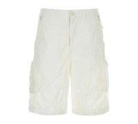 Ten C - Bermuda Blanc en Nylon - Homme - Shorts - Blanc - Taille: L