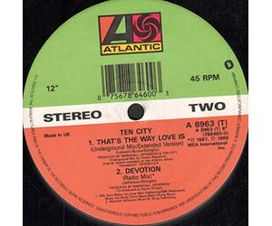 TEN CITY - That's The Way Love is (Acieed Mix/Ext. Version, 1989) [Import]