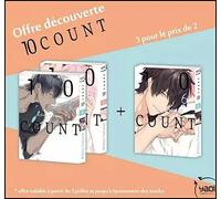Ten count Pack T04 à T06 - Rihito Takarai - Taifu Comics - Coffret - Manga