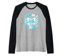 Ten is A Vibe Dixième Anniversaire Décennie Milestone Owner Manche Raglan