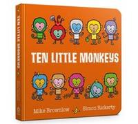 Ten Little Monkeys Board Book by Mike Brownlow Mike Brownlow (Auteur)