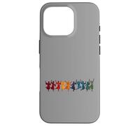 Ten Lords A Leaping Cutting Out Stencil-Style 4 Coque pour iPhone 16 Pro