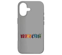 Ten Lords A Leaping Cutting Out Stencil-Style 4 Coque pour iPhone 17