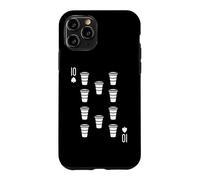 Ten of Cups Coffee Tarot Barista Jeu de Cartes Latte Coque pour iPhone 11 Pro