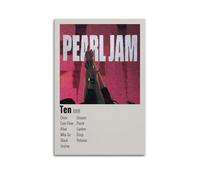 Ten - Pearl Jam Poster - Art mural vintage - Décoration de chambre à coucher - 30 x 45 cm - Sans cadre