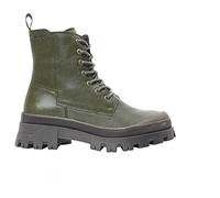 Ten Points - Women's Jenny Lace Boots Tanned Leather - Chaussures d'hiver - EU 42 - green
