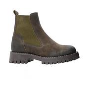 Ten Points - Women's Penny Chelsea Suede Boots - Chaussures de loisirs - EU 38 - olive