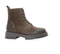 Ten Points - Women's Penny Lace Suede Boots - Chaussures de loisirs - EU 36 - olive