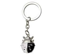 Ten Porte-clés Coccinelle Blanc et Noir cod.EL7586 cm 9x3,2x1h by Varotto & Co.