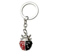 Ten Porte-clés Coccinelle Rouge et Noir cod.EL7587 cm 9x3,2x1h by Varotto & Co.