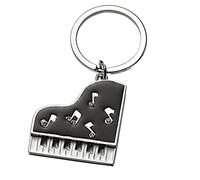 Ten Porte-clés Piano Noir cod.EL7917 cm 8x3,9x0,5h by Varotto & Co.