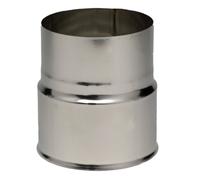 Réduction inox pour tubage flexible - femelle 131 mm - mâle 125 mm TEN