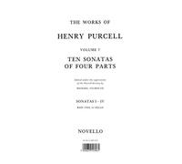Ten Sonatas Of Four Parts For Cello (Sonatas I-Iv) / Recueil