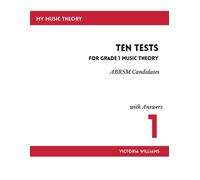Ten Tests For Grade 1 Music Theory (Mymusictheory Practice Test Books (Abrsm Syllabus))