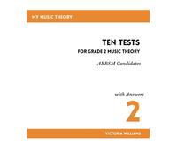 Ten Tests For Grade 2 Music Theory (Mymusictheory Practice Test Books (Abrsm Syllabus))