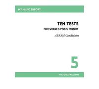 Ten Tests For Grade 5 Music Theory (Mymusictheory Practice Test Books (Abrsm Syllabus))