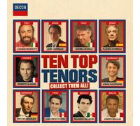 TEN TOP TENORS 2 CD NEUF PAVAROTTI/DOMINGO/KAUFMANN/WUNDERLICH/+